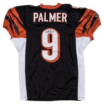 2006 Carson Palmer Game Used & Signed Cincinnati Bengals Home Jersey Used on 10/29/2006 (JSA) 